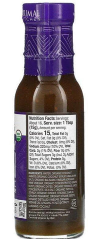 Primal Kitchen, Organic No Soy Teriyaki Sauce & Marinade, 241 g - Mom it KeTo Go