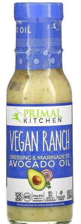 Primal Kitchen, Vegan Ranch Dressing & Marinade Made with Avocado Oil, 236 ml - Mom it KeTo Go