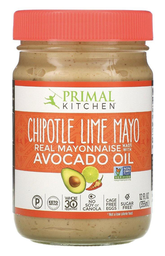 Primal Kitchen, Chipotle Lime Mayonnaise with Avocado Oil, 355 ml - Mom it KeTo Go