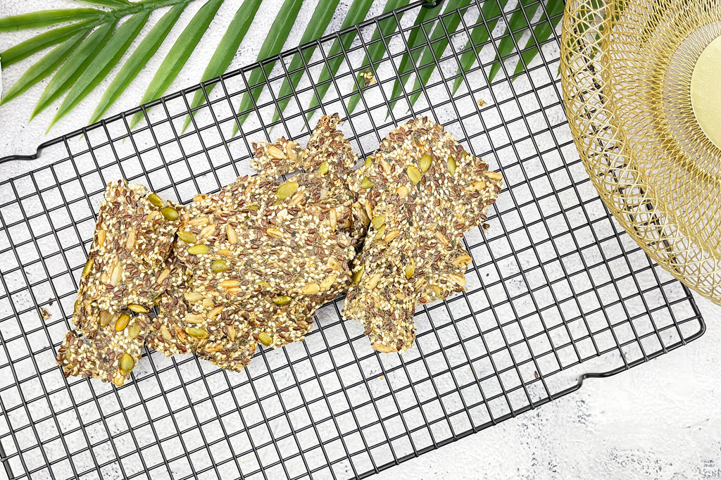 Keto Seeds Crackers - 1 Bag (70g) - Mom it KeTo Go
