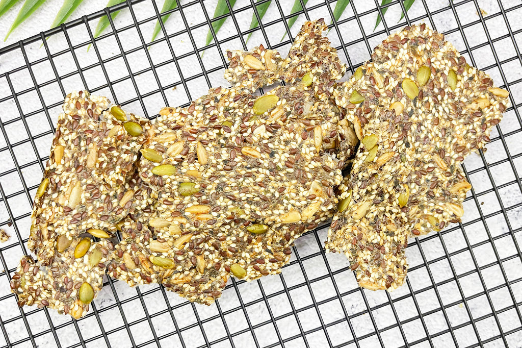 Keto Seeds Crackers - 1 Bag (70g) - Mom it KeTo Go