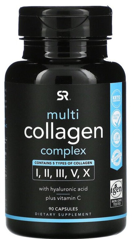 Sports Research, KETO, Multi Collagen Complex, 90 Capsules - Mom it KeTo Go