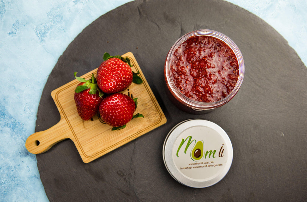 Keto Strawberry Spread (180ml) - Mom it KeTo Go