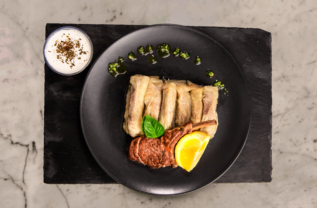 Keto Meal 6 (Calories 1345 Kcal) - Stuffed Cabbage Rolls, Seeds Crackers, Chocolate Marble Cake - Mom it KeTo Go