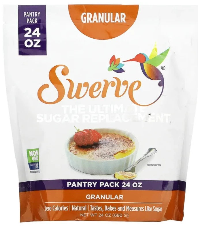 Swerve, Diabetes Friendly, Gluten Free, Keto, Sweetener Granular, 680 g - Mom it KeTo Go