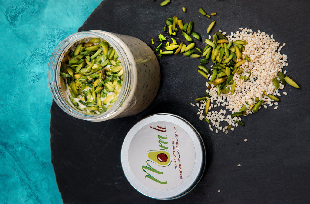 Keto Tahini Spread (180ml)- حلاوة كيتو الطحينية للدهن - Mom it KeTo Go