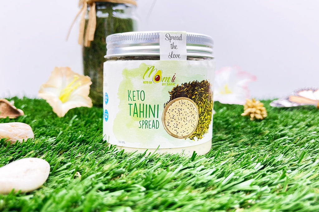 Keto Tahini Spread (180ml)- حلاوة كيتو الطحينية للدهن - Mom it KeTo Go