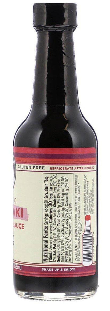 Big Tree Farms, Organic Marinade & Sauce, Teriyaki, 296 ml - Mom it KeTo Go