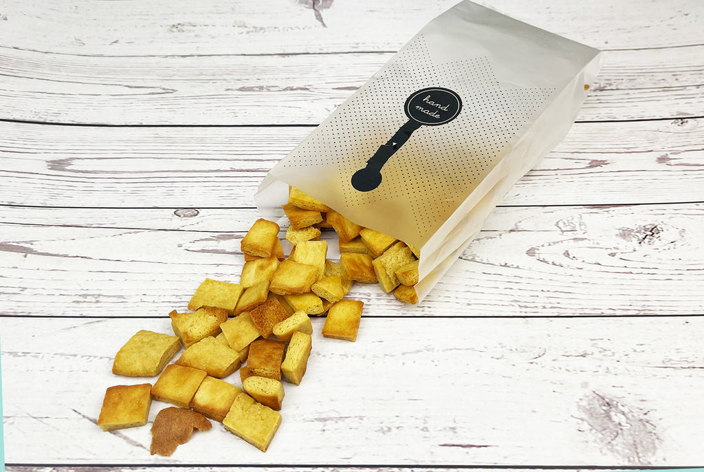 Toasted Khubz Arabi KETO - 75g Bag - خبز عربي كيتو محمص يحتوي على الجلوتين - Mom it KeTo Go