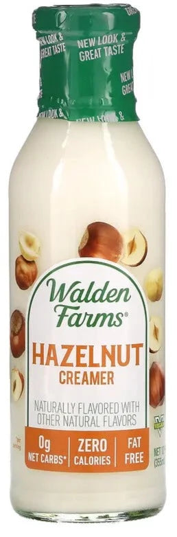 Walden Farms, Sugar Free, Far Free, No Carb, Coffee Creamer, Hazelnut,, 355 ml - Mom it KeTo Go