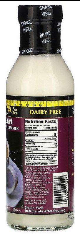 Walden farms coffee store creamer