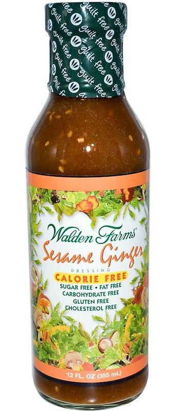 Walden Farms, Sesame Ginger Dressing 355 ml - Mom it KeTo Go