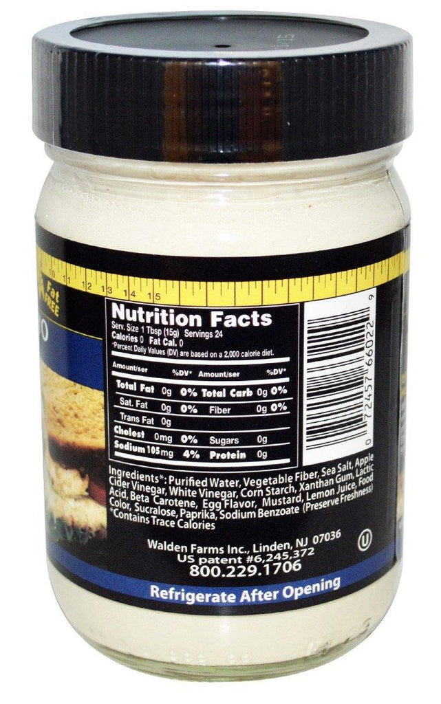 Walden Farms, Amazin' Mayo, Sweet & Tangy, 340 g - Mom it KeTo Go