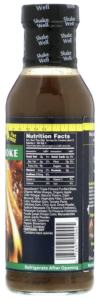 Walden Farms, Hickory Smoke BBQ Sauce, 340g - Mom it KeTo Go