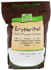 Now Foods, Real Food, Erythritol, Natural Sweetener - Mom it KeTo Go