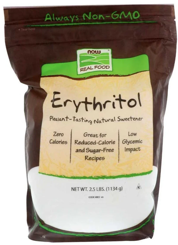 Now Foods, Real Food, Erythritol, Natural Sweetener - Mom it KeTo Go