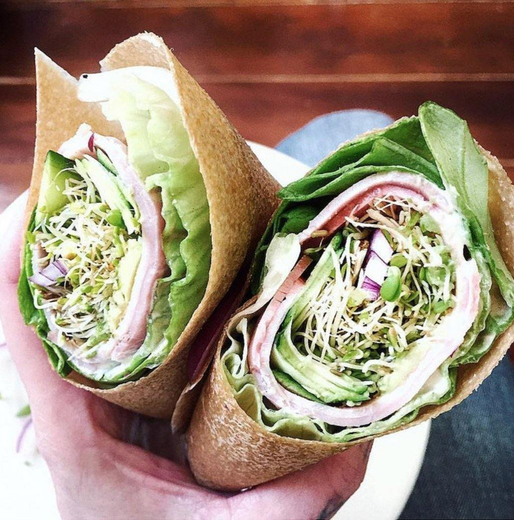 NUCO, Organic, Paleo Coconut Wraps, Original, 5 Wraps (14 g) Each - Mom it KeTo Go