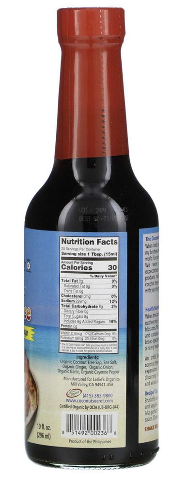 Teriyaki Sauce, Coconut Aminos 296 ml - Mom it KeTo Go