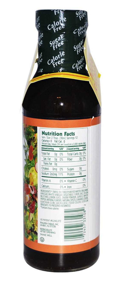 Walden Farms, Balsamic Vinaigrette, 355 ml - Mom it KeTo Go