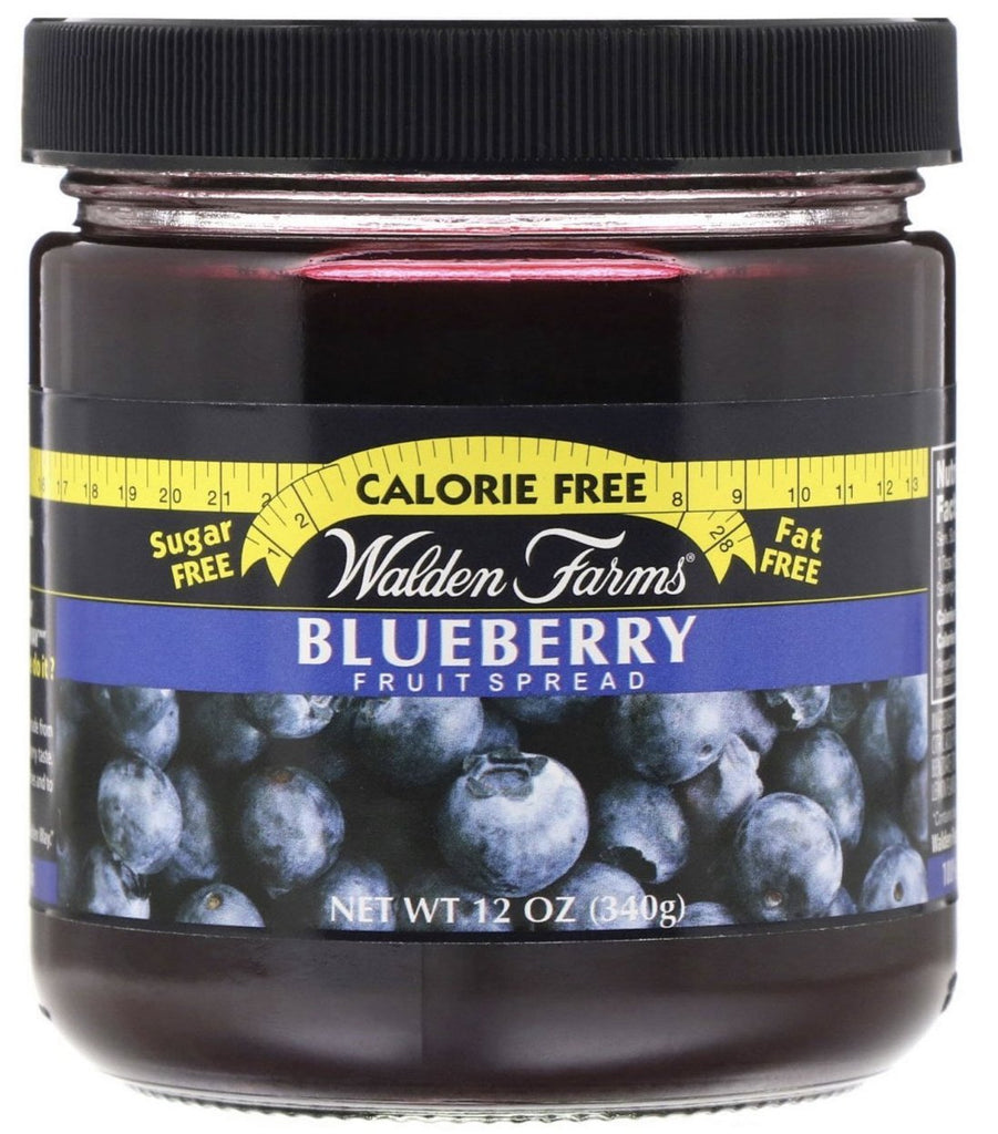 Walden Farms, Blueberry Fruit Spread 340 g - Mom it KeTo Go