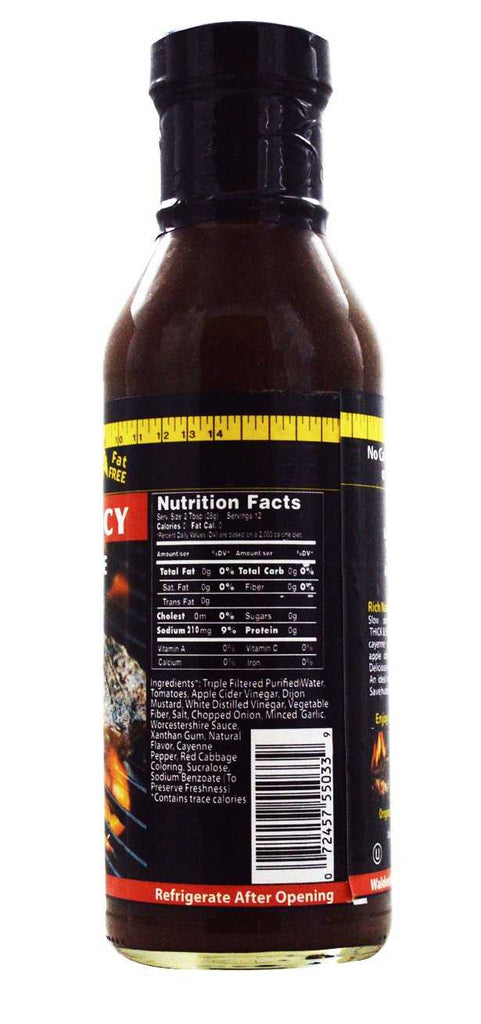 Walden Farms, Thick & Spicy Barbecue Sauce, 340 g - Mom it KeTo Go